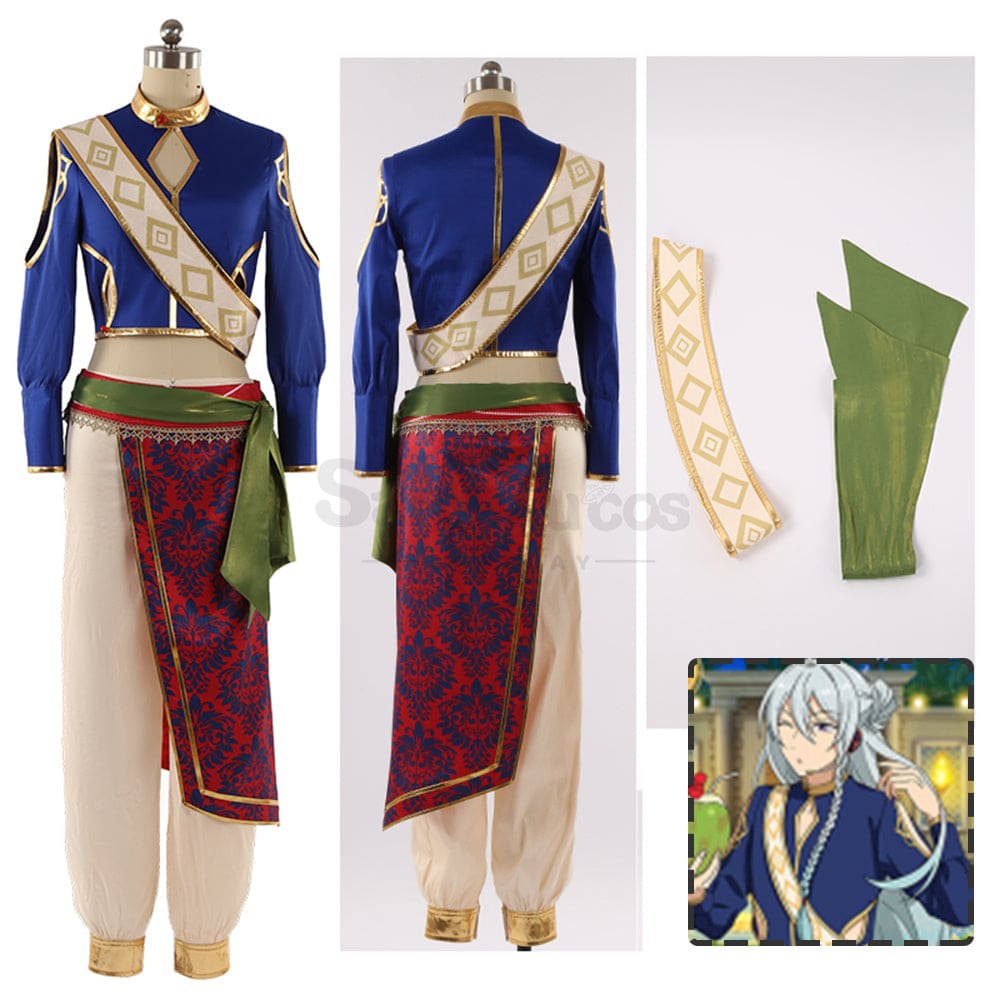 【Custom-Tailor】Game Ensemble Stars Cosplay Summer Vacation Outfit Costume Wataru Hibiki (Full