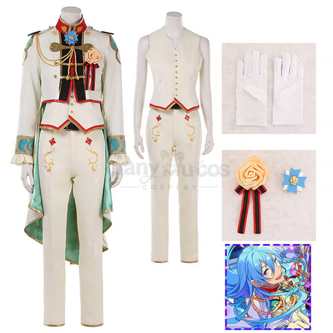 【Custom-Tailor】Game Ensemble Stars Cosplay Tempest Fine Costume Eichi Tenshouin / Xs Male Costumes