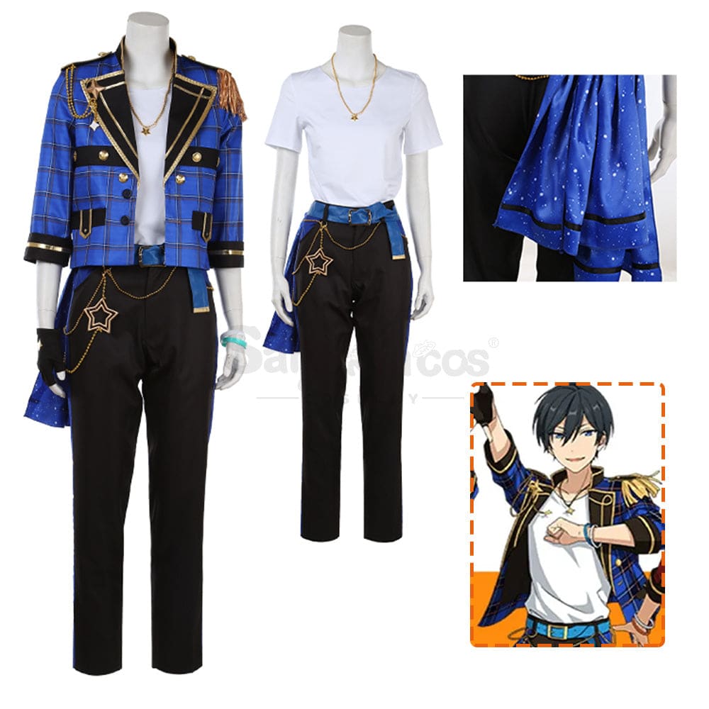 【Custom-Tailor】Game Ensemble Stars Cosplay Trickstar Uniform Costume Hokuto Hidaka Full Set A /