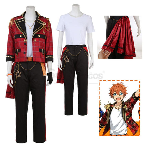 【Custom-Tailor】Game Ensemble Stars Cosplay Trickstar Uniform Costume Subaru Akehoshi Full Set A