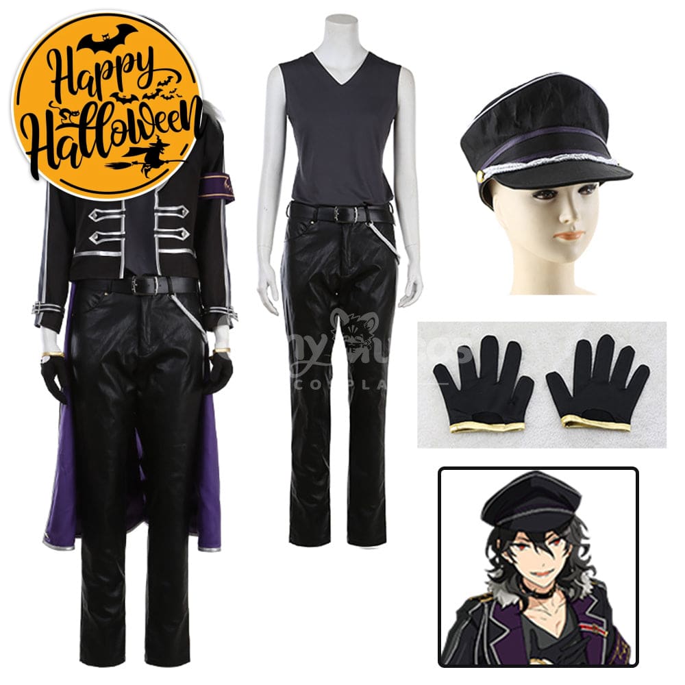 【Custom-Tailor】Game Ensemble Stars Cosplay Undead Uniform Costume Rei Sakuma / Xs Male Costumes