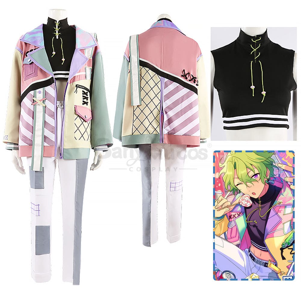 【Custom-Tailor】Game Ensemble Stars Cosplay Whimsical City Rider Costume Hiyori Tomoe (Full Set)