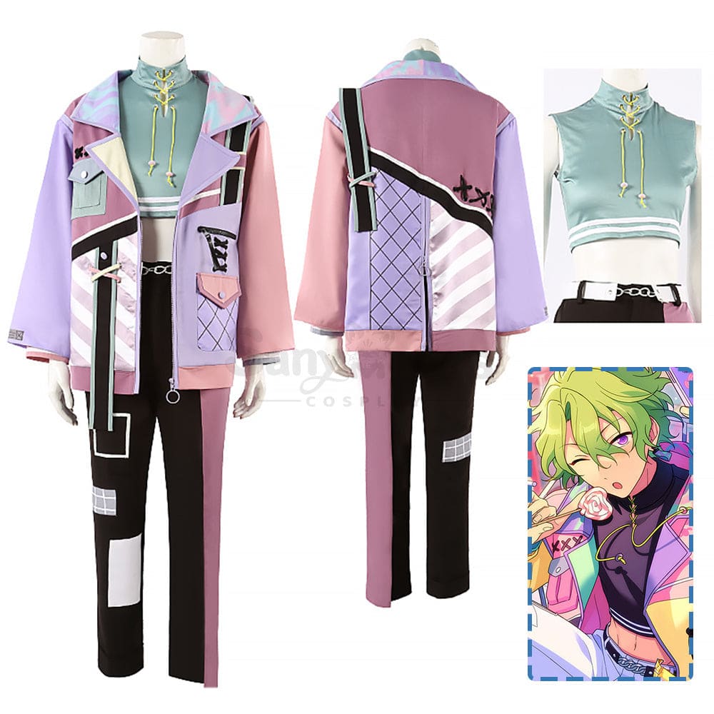 【Custom-Tailor】Game Ensemble Stars Cosplay Whimsical City Rider Costume Hiyori Tomoe (Secret