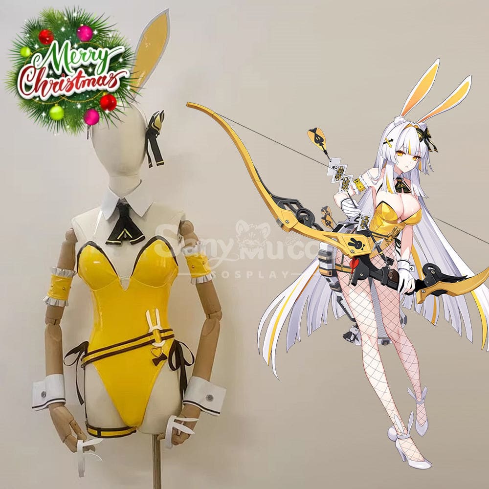 【Custom-Tailor】Game Eternalreturn Cosplay Rio Bunny Girl Costume Costumes