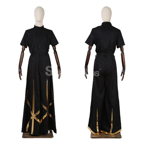 【Custom-Tailor】Game Fate Grand Order Cosplay Merlin Stage 3 Costume Costumes