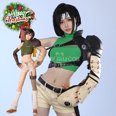 【Custom-Tailor】Game Final Fantasy Vii Cosplay Yuffie Kisaragi Costume Costumes