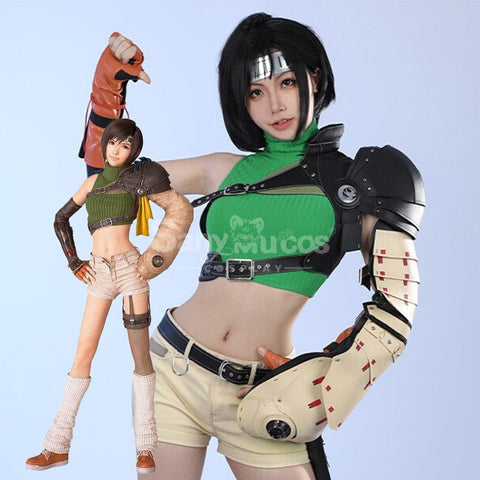 【Custom-Tailor】Game Final Fantasy Vii Cosplay Yuffie Kisaragi Costume Costumes