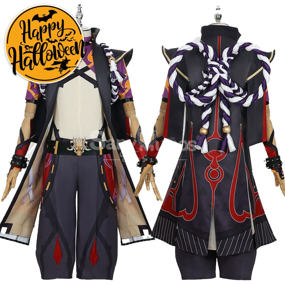 【Custom-Tailor】Game Genshin Impact Cosplay Arataki Itto Costume Costumes