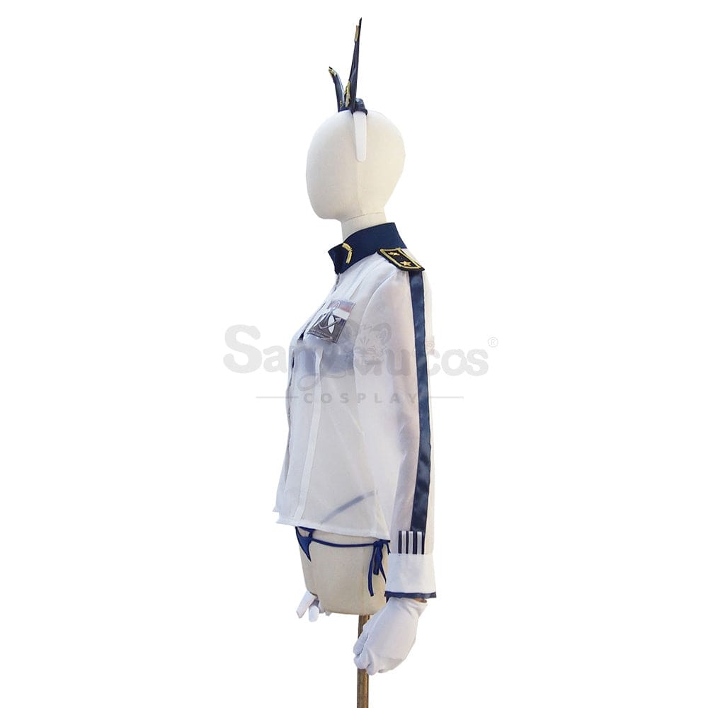 【Custom-Tailor】Game Goddess Of Victory: Nikke Cosplay Aqua Marine Helm Costume Swimsuit Costumes