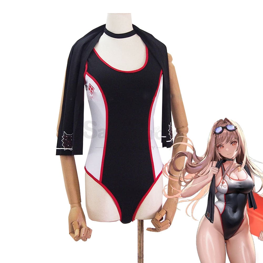 【Custom-Tailor】Game Goddess Of Victory: Nikke Cosplay Classic Vacation Rapi Costume Swimsuit