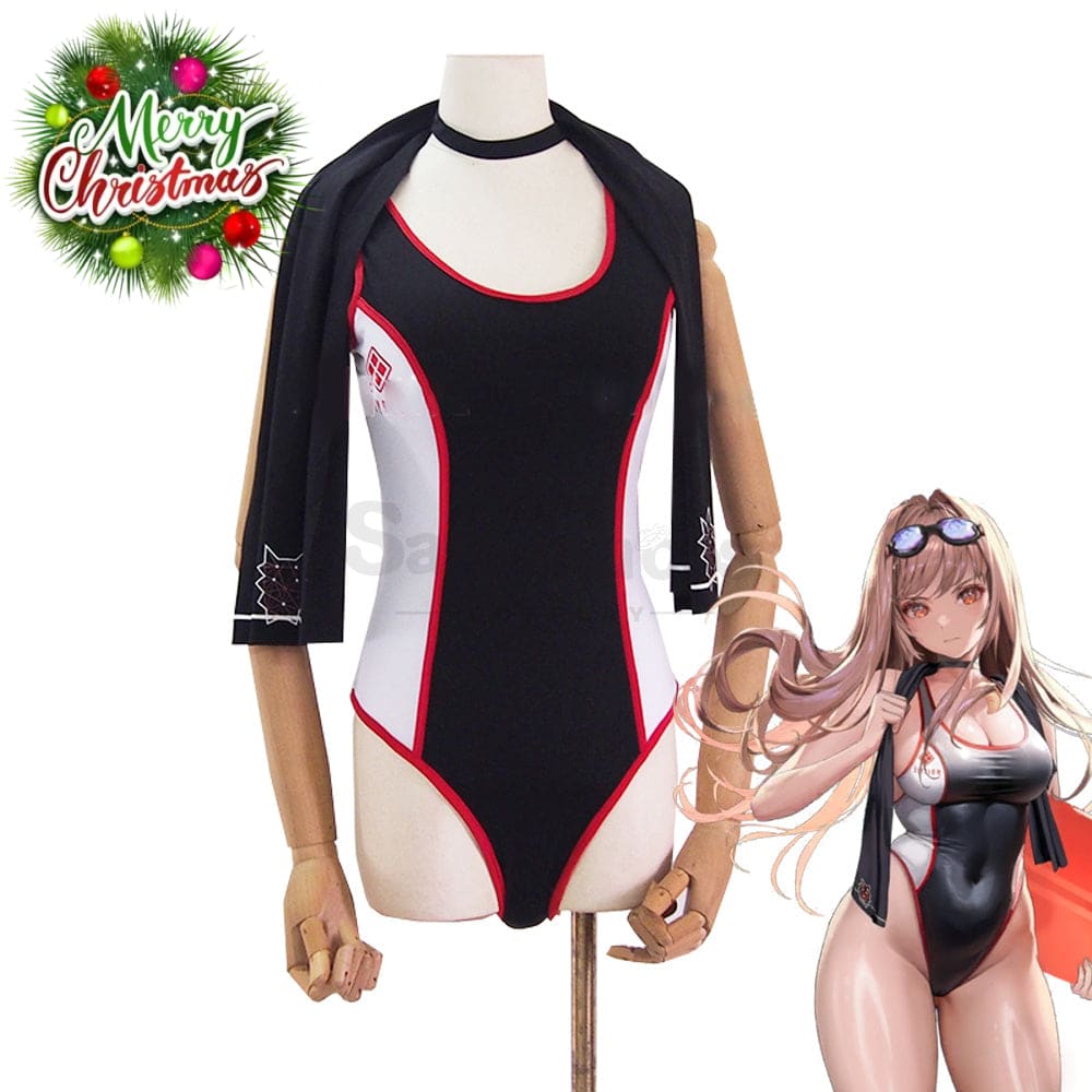 【Custom-Tailor】Game Goddess Of Victory: Nikke Cosplay Classic Vacation Rapi Costume Swimsuit