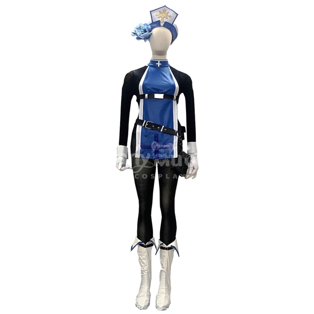 【Custom-Tailor】Game Goddess of Victory: NIKKE Cosplay Ice Rose Maiden Cosplay Costume Custom-Tailor Cosplay Costumes