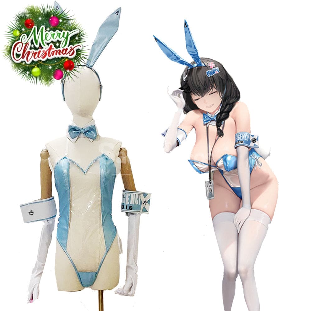 【Custom-Tailor】Game Goddess Of Victory: Nikke Cosplay Medical Rabbit Mary Costume Swimsuit Costumes