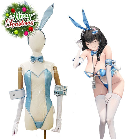 【Custom-Tailor】Game Goddess Of Victory: Nikke Cosplay Medical Rabbit Mary Costume Swimsuit Costumes