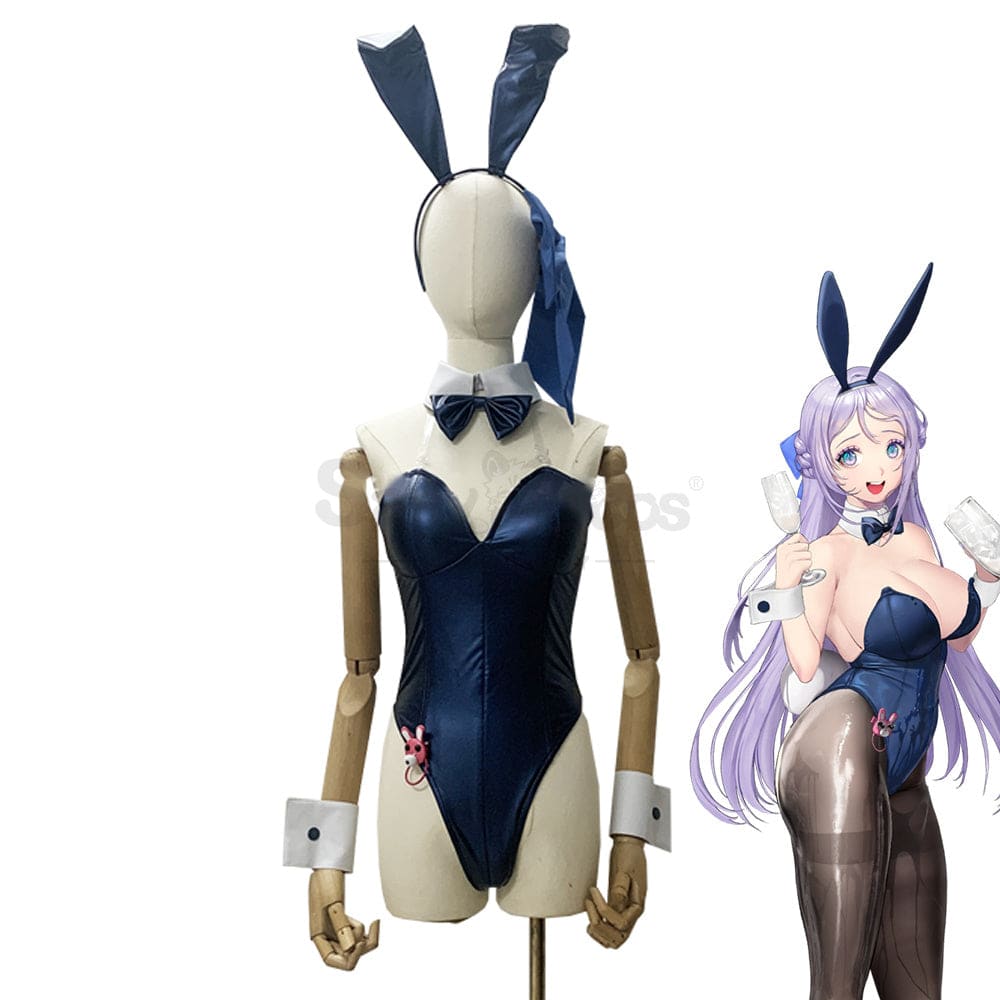 【Custom-Tailor】Game Goddess Of Victory: Nikke Cosplay Moist Rabbit Folkwang Costume Swimsuit