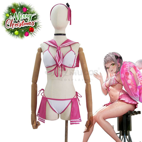 【Custom-Tailor】Game Goddess Of Victory: Nikke Cosplay Neon Bikini Swimsuit Costume Costumes