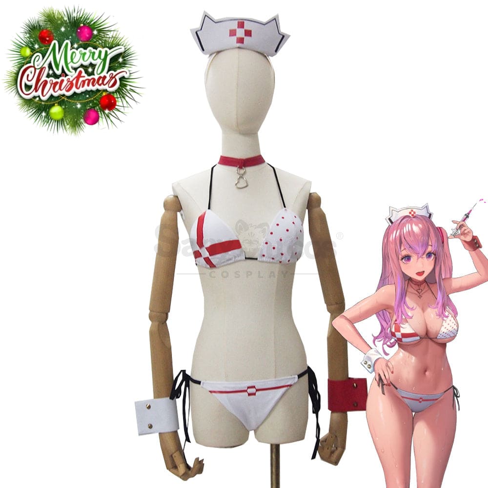 【Custom-Tailor】Game Goddess Of Victory: Nikke Cosplay Ocean Vitamin Pepper Costume Swimsuit Costumes
