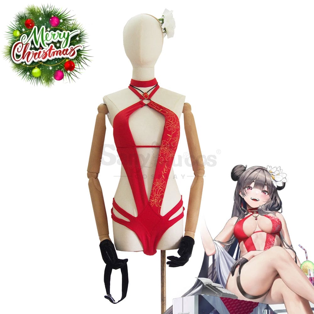 【Custom-Tailor】Game Goddess Of Victory: Nikke Cosplay Sunrise Market Yan Costume Swimsuit Costumes