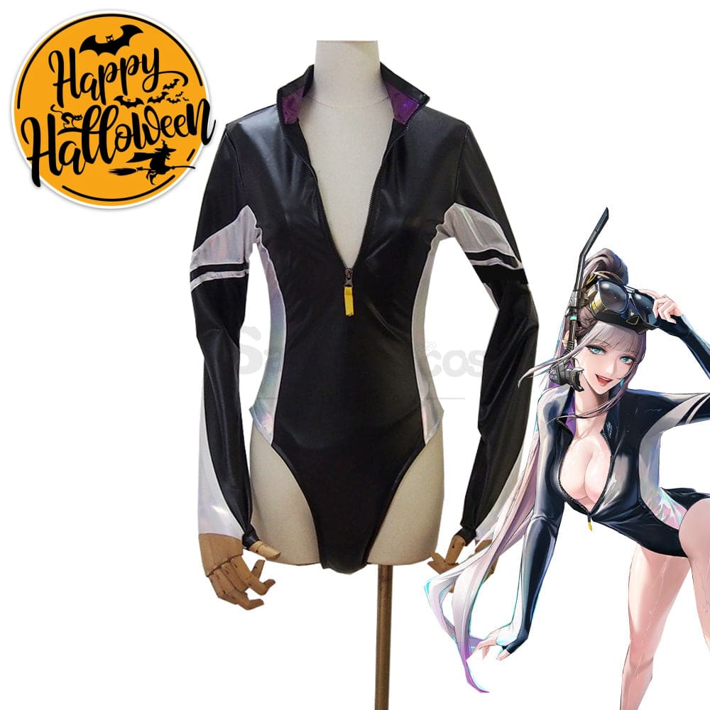 【Custom-Tailor】Game Path To Nowhere Cosplay Wave Rider Bai Yi Costume Swimsuit Costumes