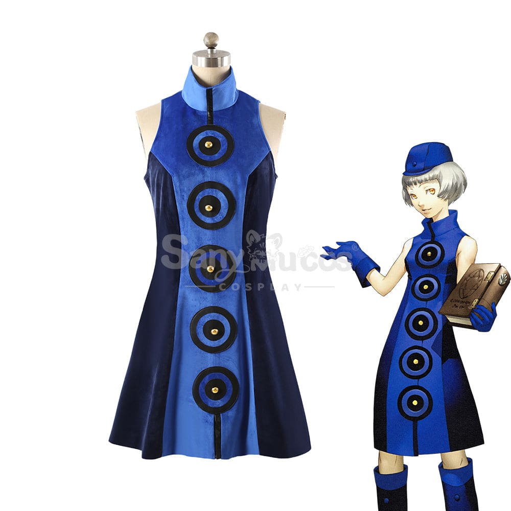 【Custom-Tailor】Game Persona 3 Cosplay Elizabeth P3 Costume Costumes