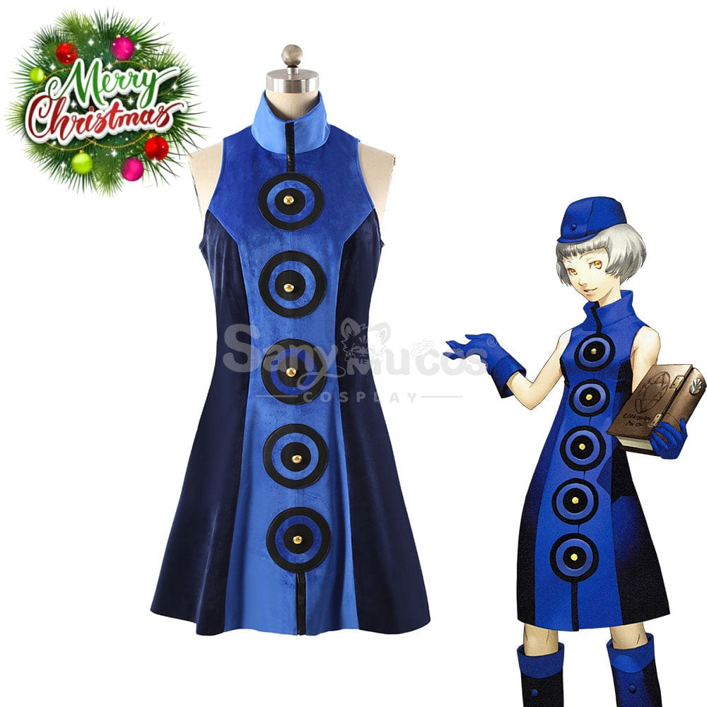 【Custom-Tailor】Game Persona 3 Cosplay Elizabeth P3 Costume Costumes