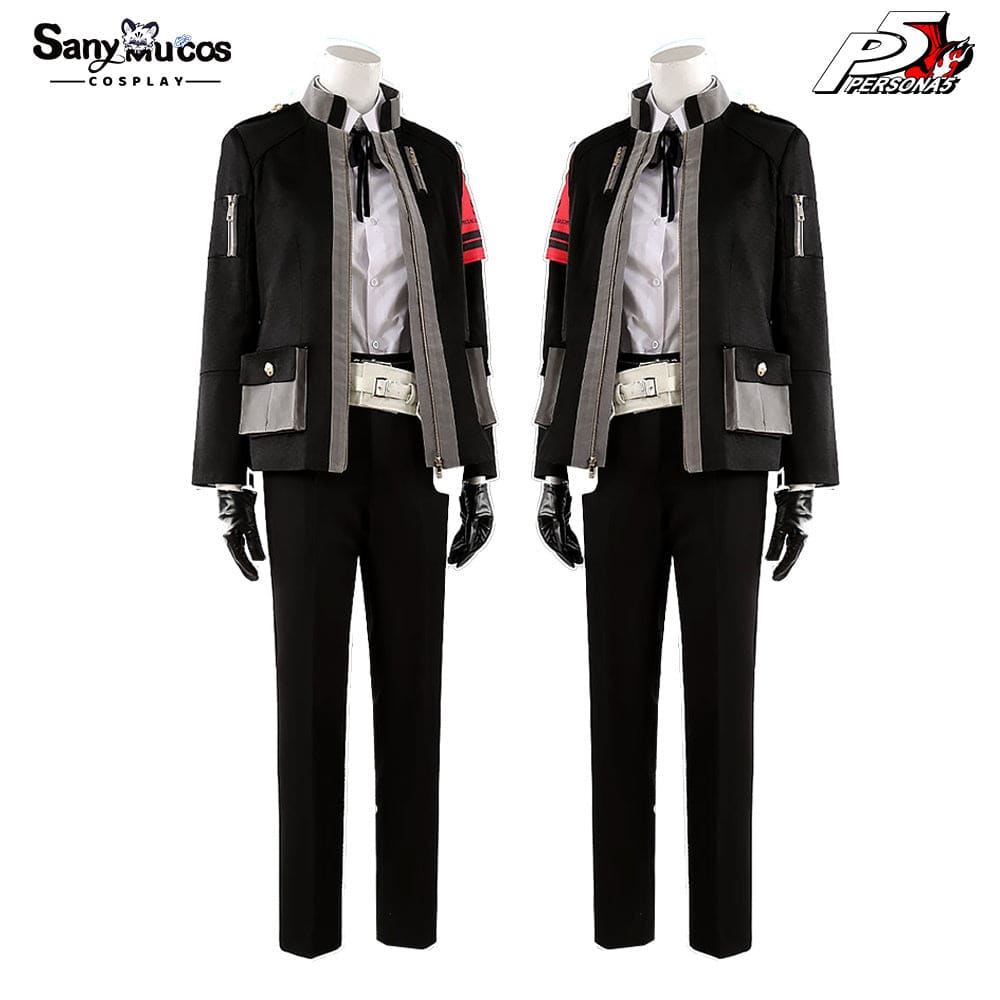 【Custom-Tailor】Game Persona 3 Cosplay Makoto Yuki Battle Suit Costume Costumes