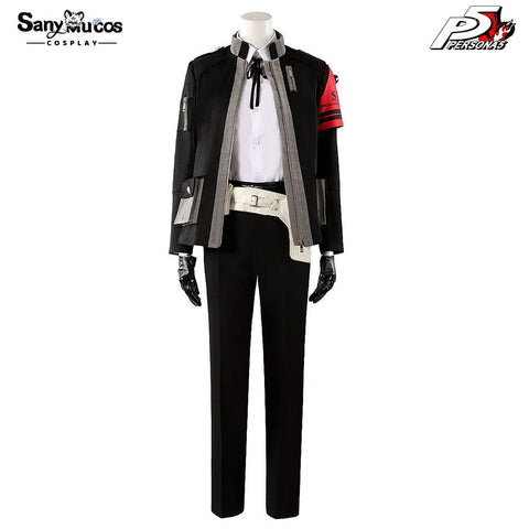 【Custom-Tailor】Game Persona 3 Cosplay Makoto Yuki Battle Suit Costume Costumes