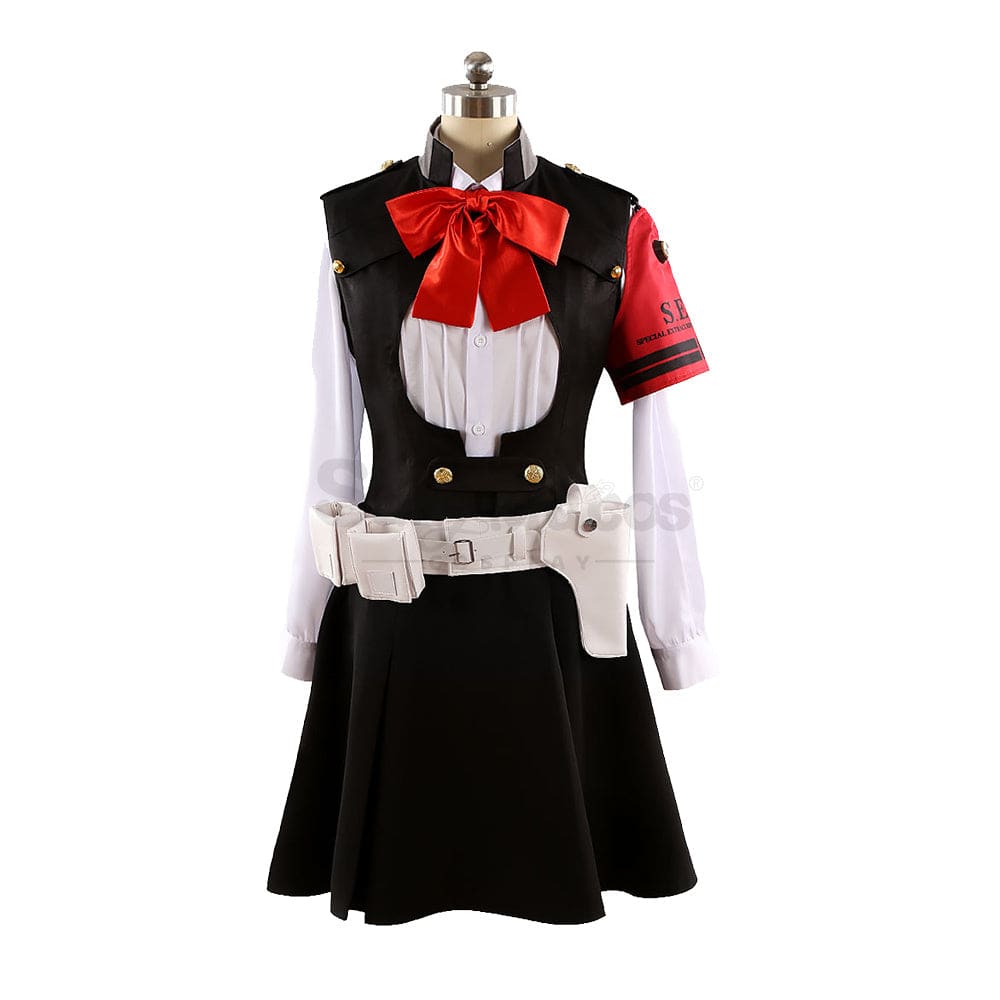 【Custom-Tailor】Game Persona 3 Cosplay Mitsuru Kirijo Battle Suit Costume Costumes