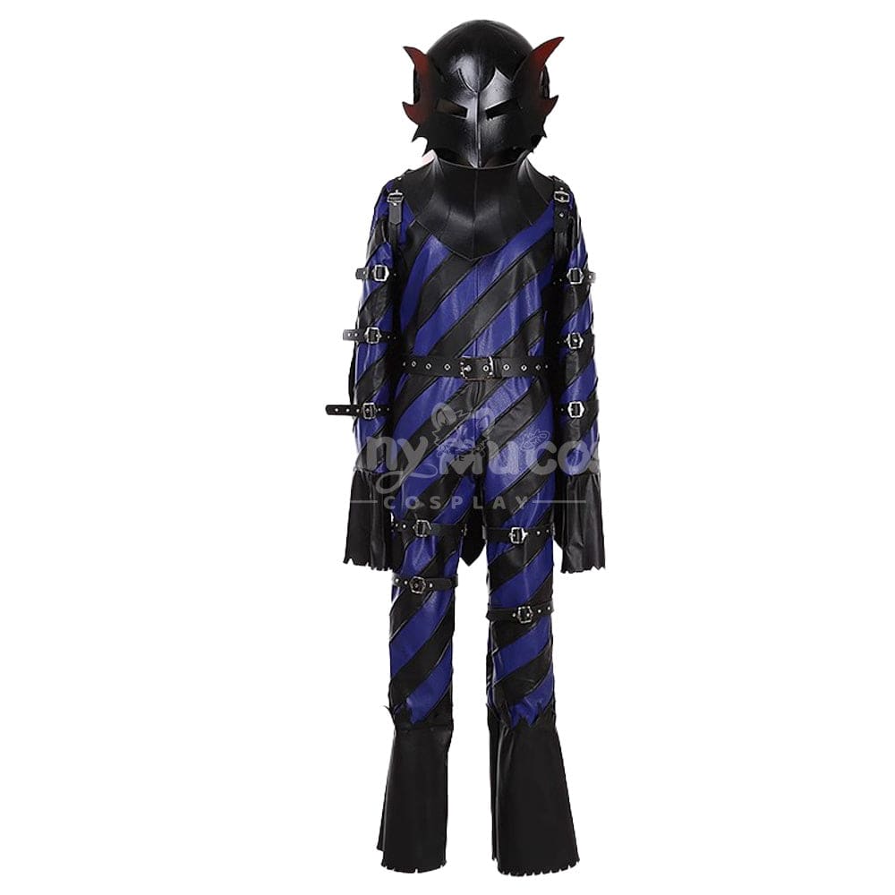 【Custom-Tailor】Game Persona 5 Cosplay Akechi Goro Cosplay Costume Premium Edition Male(Costume and Helmets) / S Cosplay