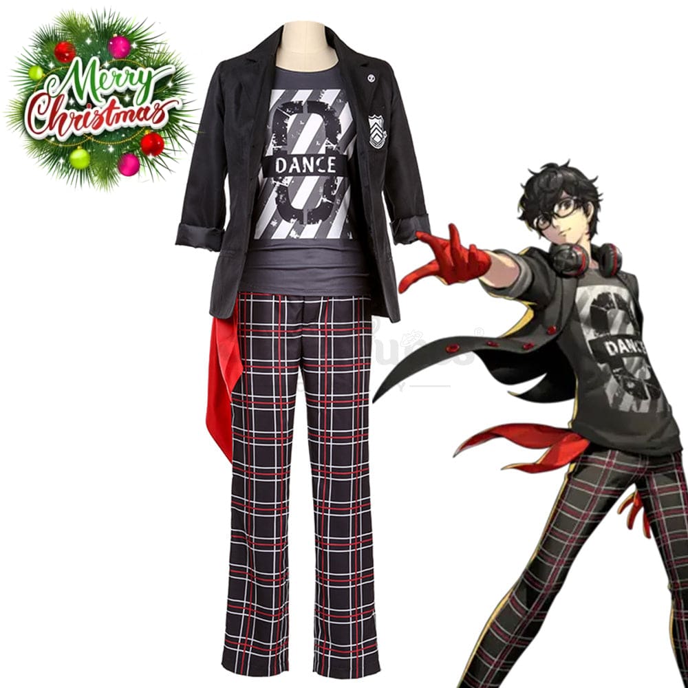 【Custom-Tailor】Game Persona 5 Cosplay Ren Amamiya P5D Costume Costumes