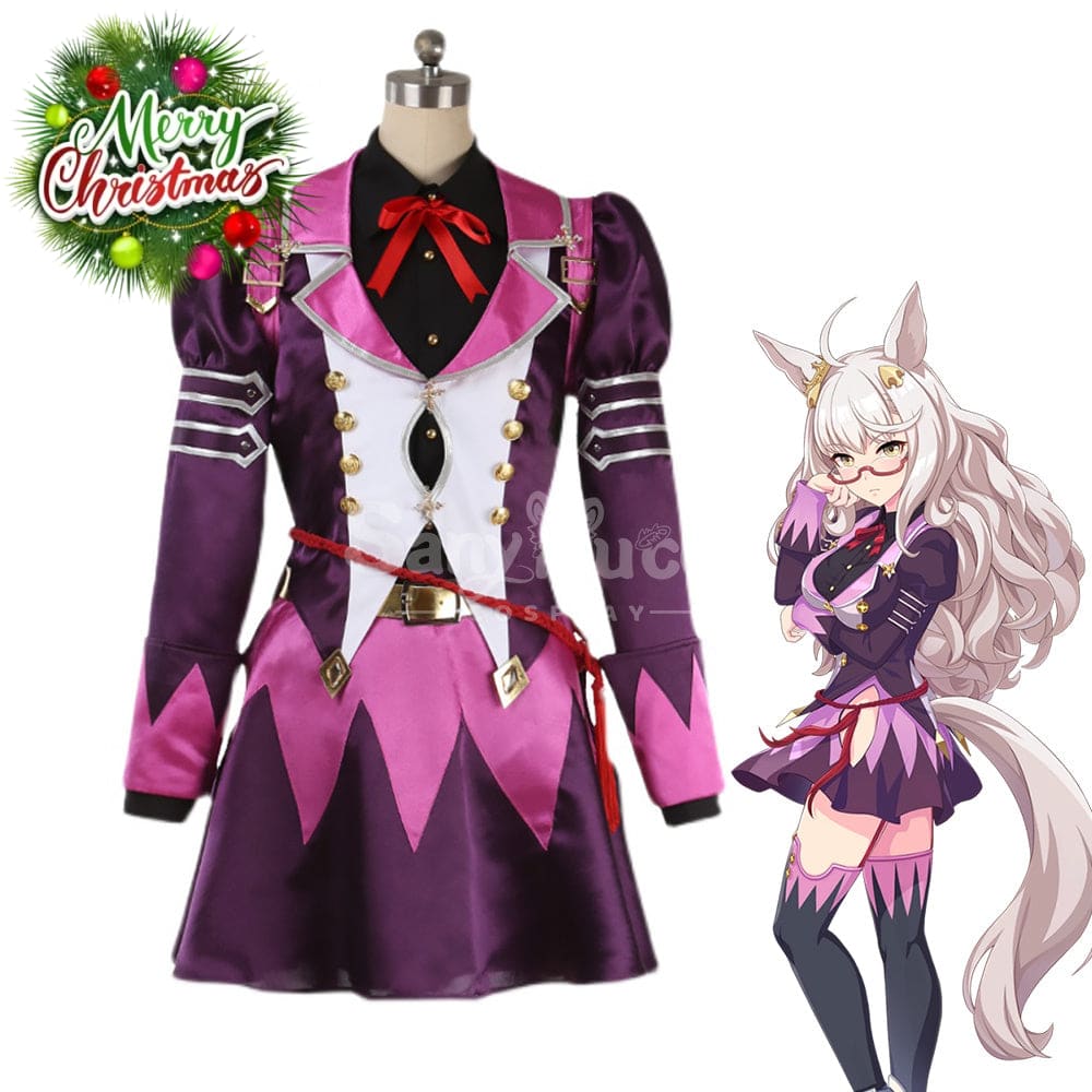 【Custom-Tailor】Game Pretty Derby Cosplay Biwa Hayahide Secondary Costume Costumes