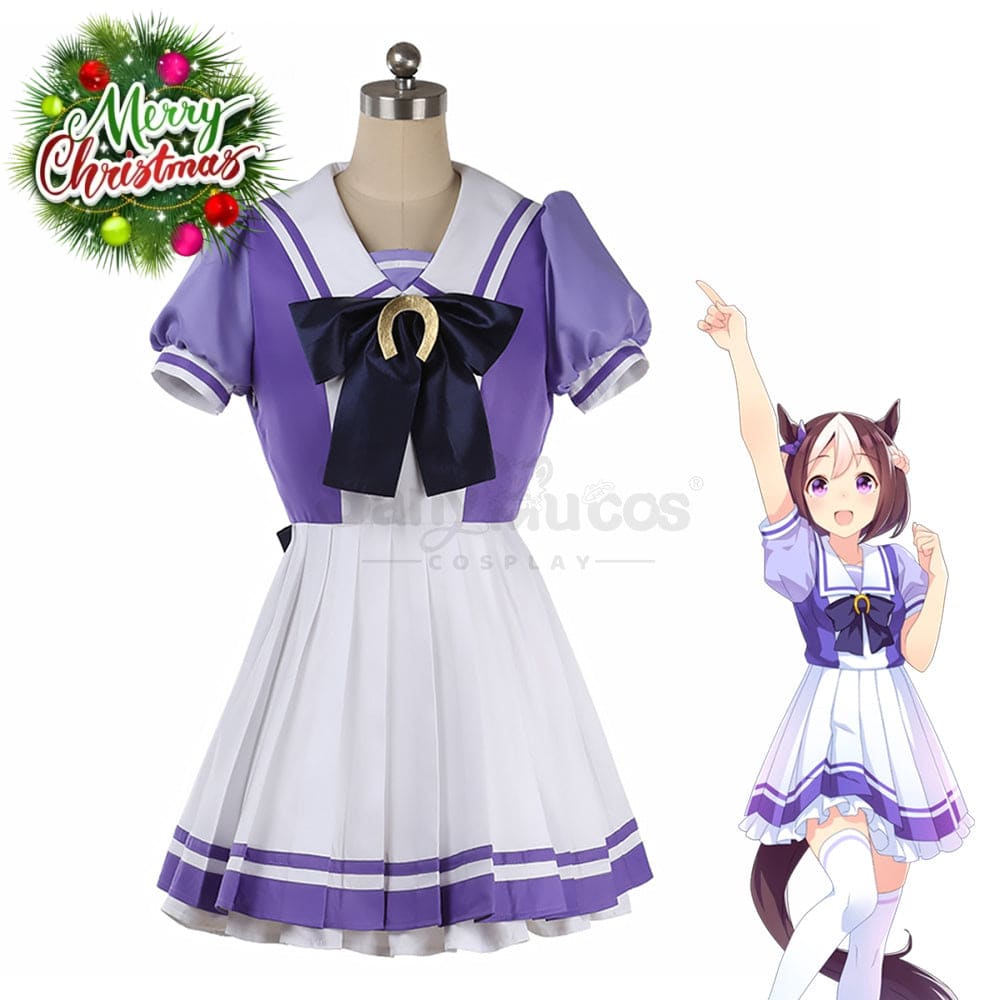 【Custom-Tailor】Game Pretty Derby Cosplay Special Week Uniform Costume Costumes