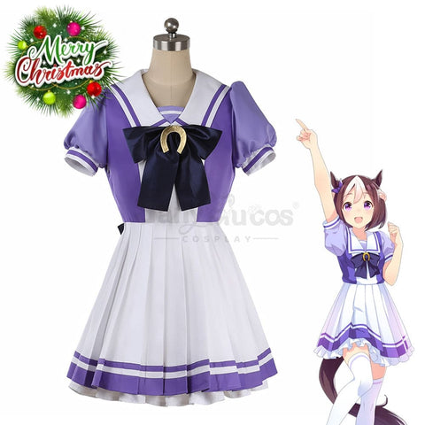 【Custom-Tailor】Game Pretty Derby Cosplay Special Week Uniform Costume Costumes