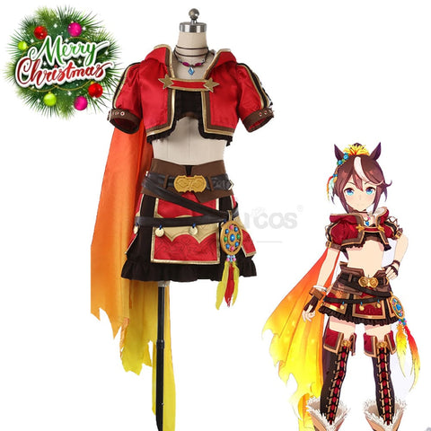 【Custom-Tailor】Game Pretty Derby Cosplay Tokai Teio Season 2 Costume Costumes