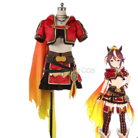 【Custom-Tailor】Game Pretty Derby Cosplay Tokai Teio Season 2 Costume Costumes 1000