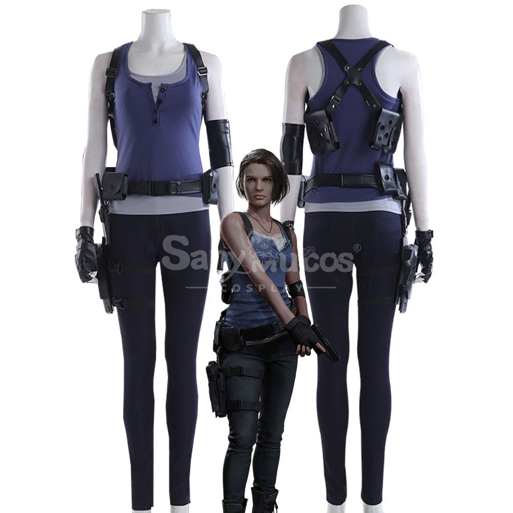 【Custom-Tailor】Game Resident Evil 3 Remake Cosplay Jill Valentine Costume Costumes