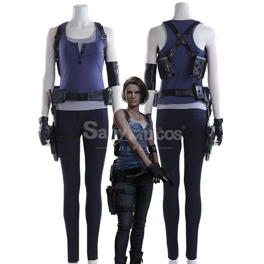 【Custom-Tailor】Game Resident Evil 3 Remake Cosplay Jill Valentine Costume Costumes 1000