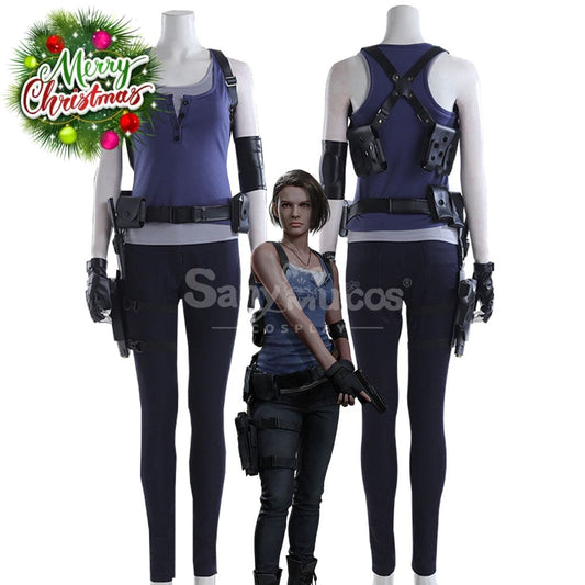 【Custom-Tailor】Game Resident Evil 3 Remake Cosplay Jill Valentine Costume Costumes 1000