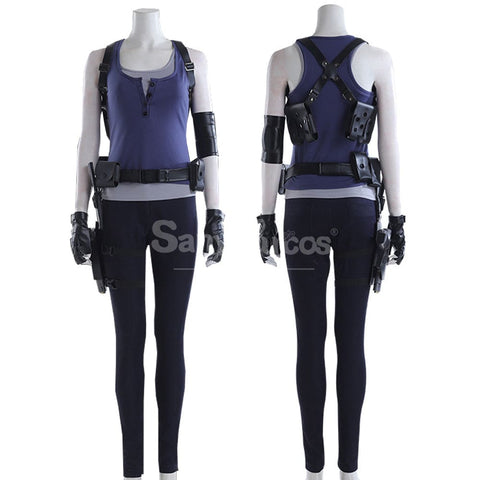 【Custom-Tailor】Game Resident Evil 3 Remake Cosplay Jill Valentine Costume Costumes