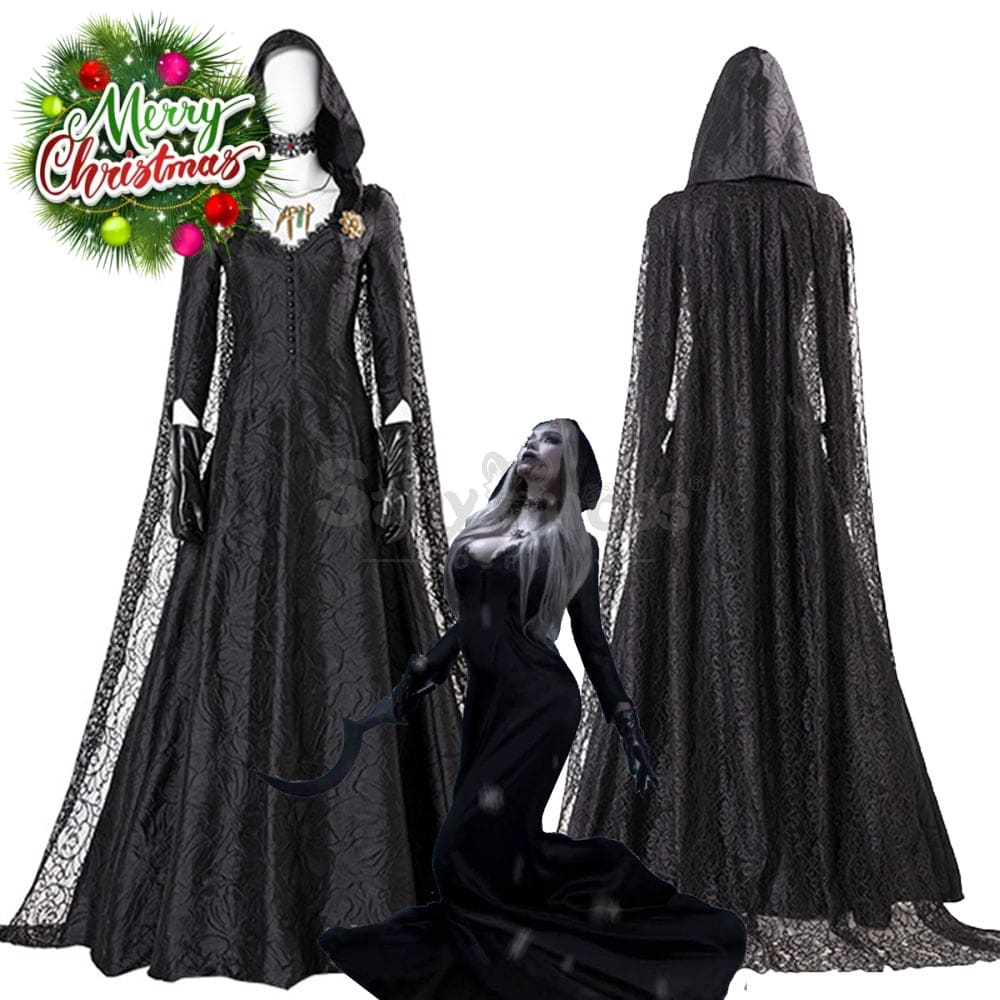 【Custom-Tailor】Game Resident Evil 8 Cosplay Dimitrescu Daughters Costume Costumes