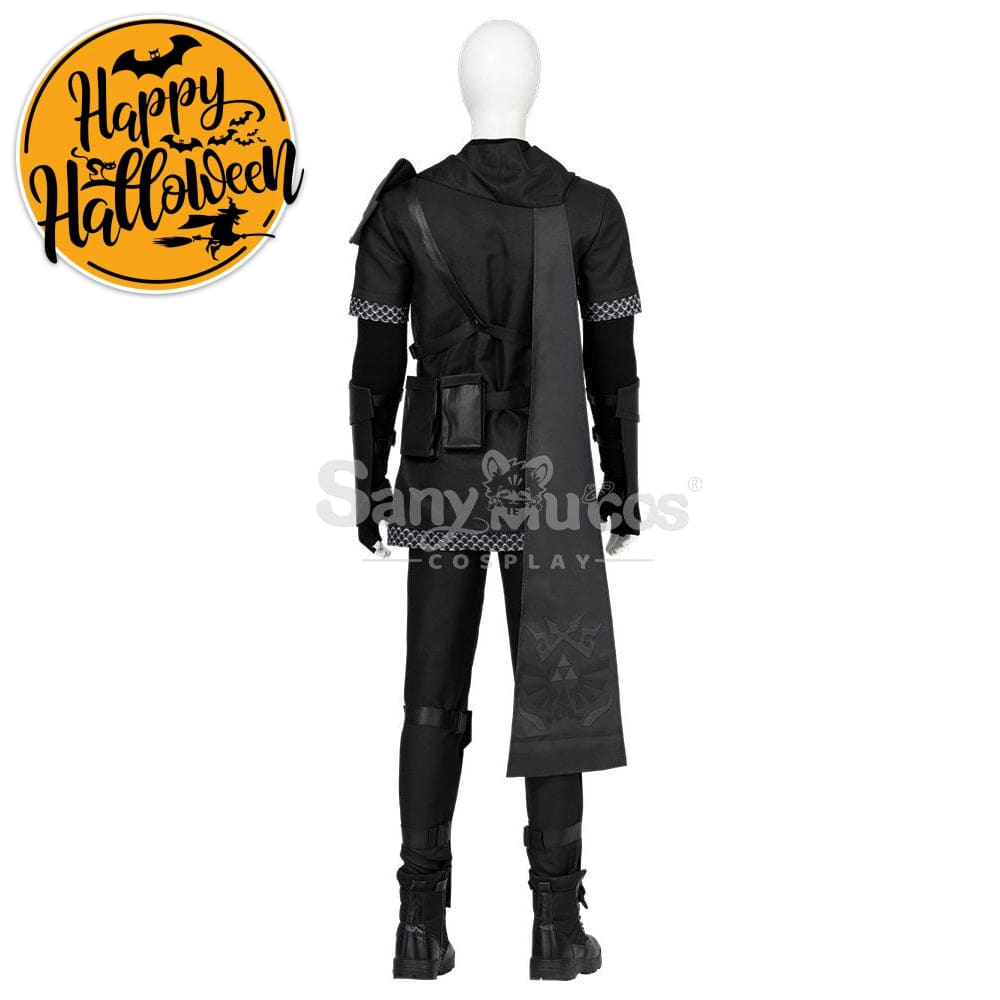 【Custom-Tailor】Game The Legend Of Zelda Cosplay Black Link Costume Costumes