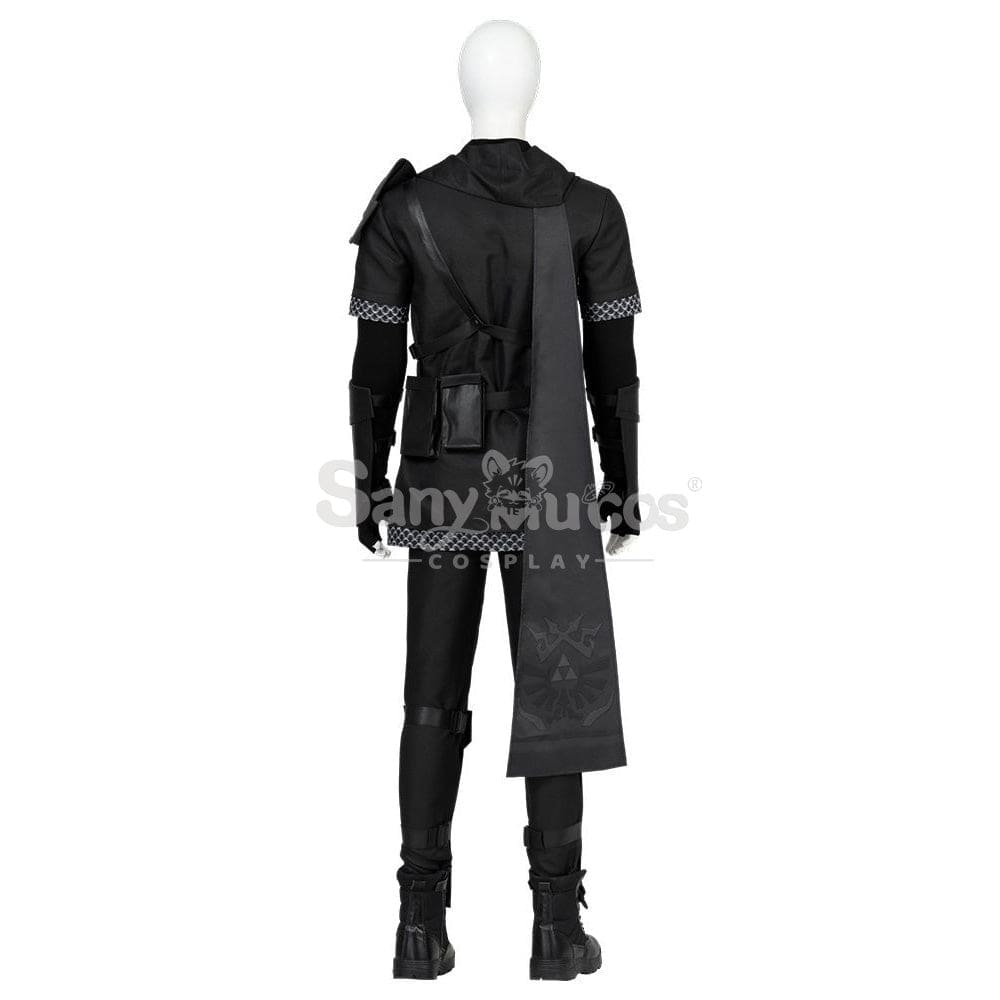 【Custom-Tailor】Game The Legend Of Zelda Cosplay Black Link Costume Costumes