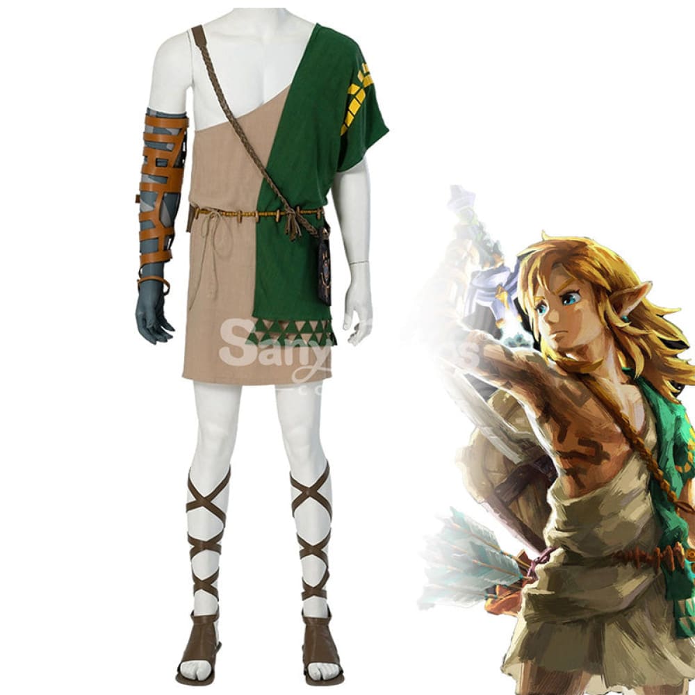 【Custom-Tailor】Game The Legend Of Zelda Cosplay Link Costume Costumes