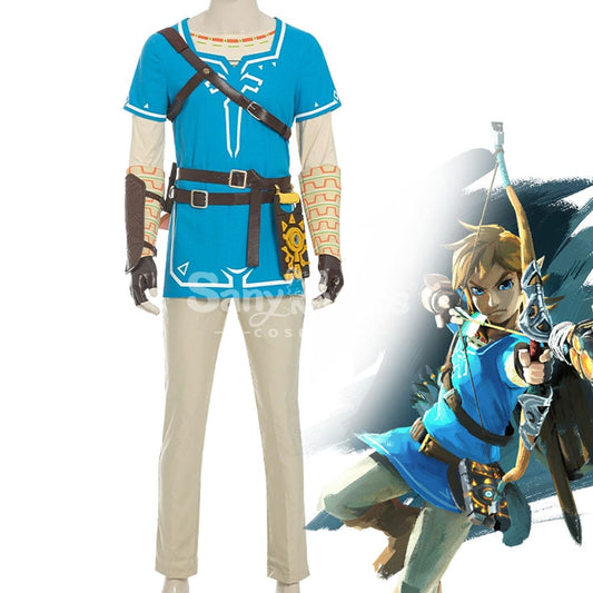 【Custom-Tailor】Game The Legend Of Zelda Cosplay Link Costume Costumes 1000