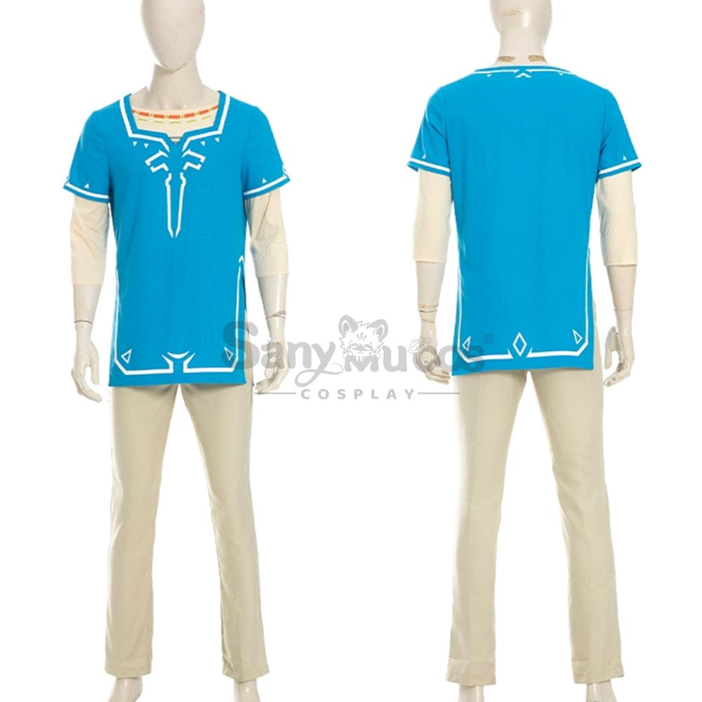 【Custom-Tailor】Game The Legend Of Zelda Cosplay Link Costume Costumes