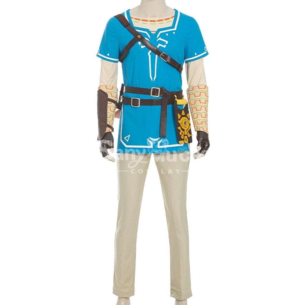 【Custom-Tailor】Game The Legend Of Zelda Cosplay Link Costume Costumes