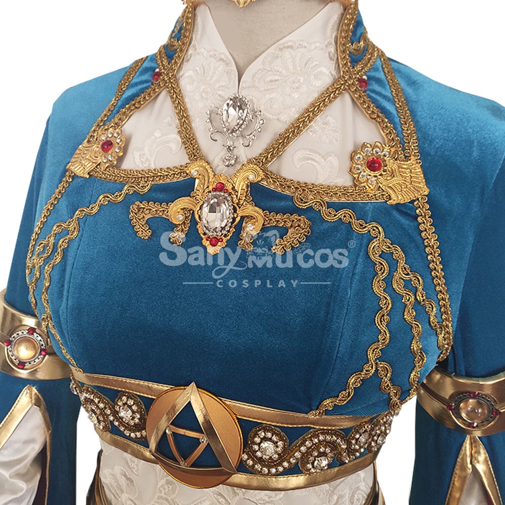 【Custom-Tailor】Game The Legend Of Zelda Cosplay Princess Costume - Premium Custom-Made Attire