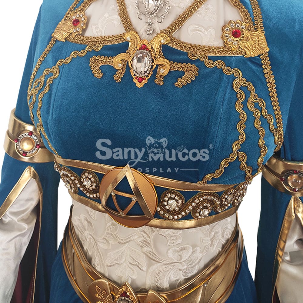 【Custom-Tailor】Game The Legend Of Zelda Cosplay Princess Costume - Premium Custom-Made Attire