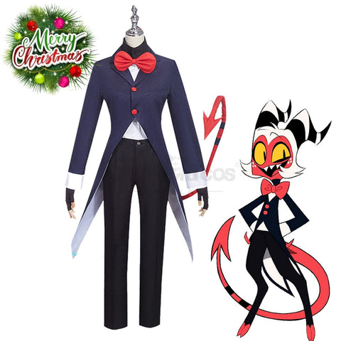 【Custom-Tailor】Anime Helluva Boss Cosplay Moxxie Costume Costumes