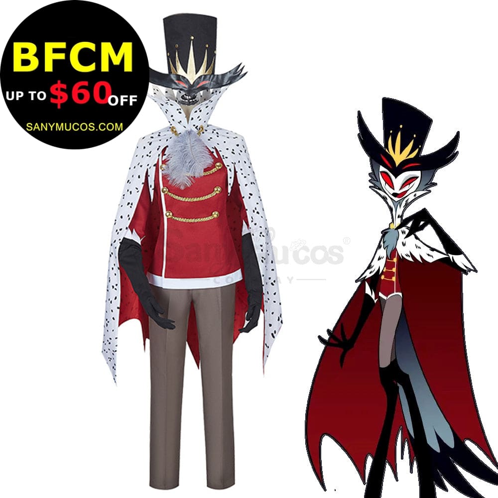 【Custom-Tailor】Anime Helluva Boss Cosplay Stolas Costume Costumes